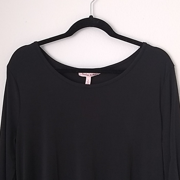 Long sleeve striped dress - Picture 2 of 5